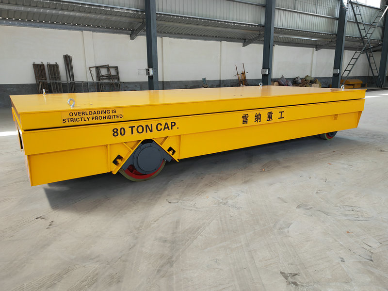 80 тонн Heavy Duty Hydraulic Lifting Trackless Cart