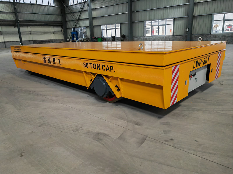 80 тонн Heavy Duty Hydraulic Lifting Trackless Cart