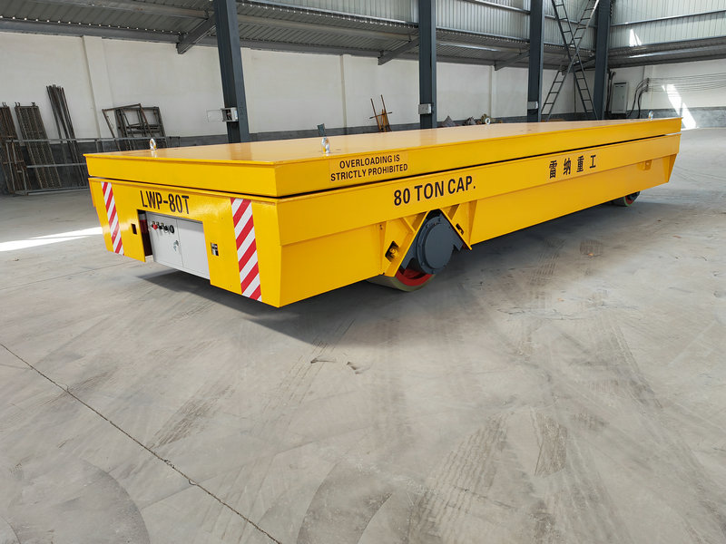 80 тонн Heavy Duty Hydraulic Lifting Trackless Cart