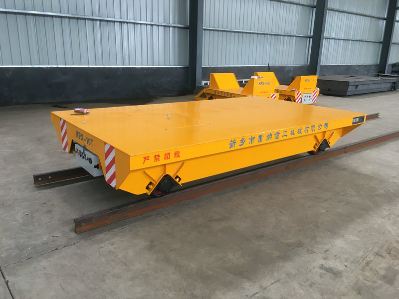 Heavy Duty Rail Powered Транспортний кошик Flat Trolley
