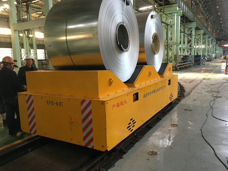 Сталевий завод Rail Powered Трансферний кошик
